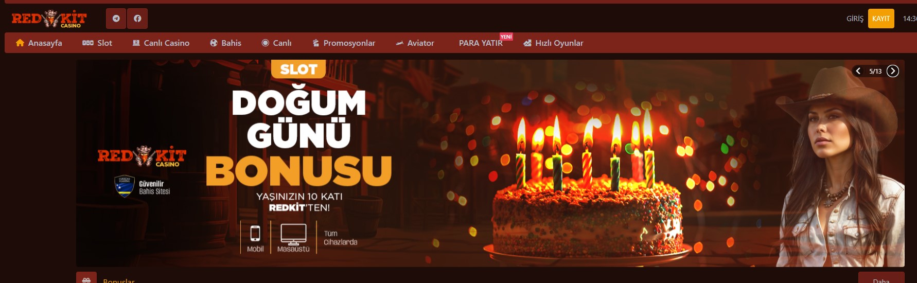 Redkitcasino Güncel Giriş